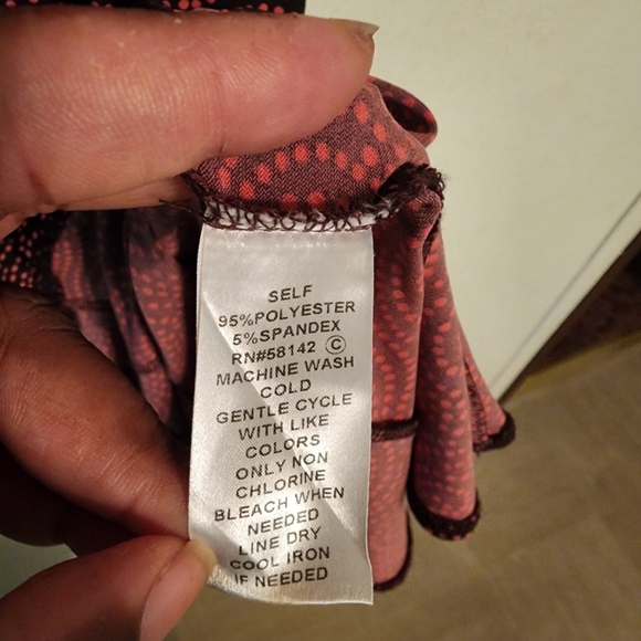 London Times Midi Sheath Elegant Swirl Pattern Sleeveless Dress Size 6 Tie Belt - Picture 6 of 12